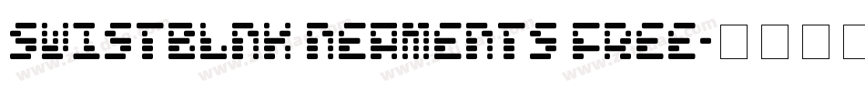 Swistblnk Neaments Free字体转换